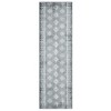 Boho Area Rugs Washable Rug Moroccan Lattice Rugs Living Room Rug Non-Slip Non-Shedding Carpet Soft Geometric Rugs - 3 of 4