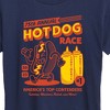 Women's - Instant Message - Hot Dog Race Short Sleeve Graphic T-Shirt - 2 of 4