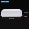 Unique Bargains Plastic Rectangle Reusable Fast Food Dining Areas Serving Trays - 2 of 4