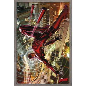 Trends International Marvel Comics Daredevil - Rooftop Cover Framed Wall Poster Prints - 1 of 4