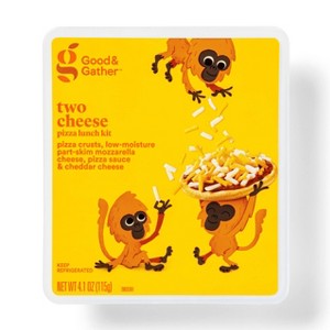 Two Cheese Pizza Lunch Kit - 4.1oz - Good & Gather™ - 1 of 3