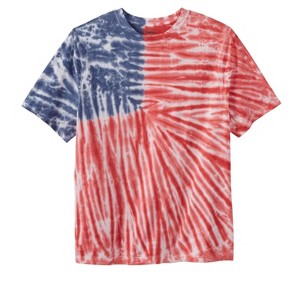 KingSize Lightweight Tie-Dye Crewneck Tee - 1 of 4