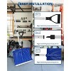 COZONY Ergonomic Snow Shovel with Auxiliary Handle, Heavy Duty Snow Removal Tool for Driveway, Doorway, Sidewalk & Pavement - 4 of 4