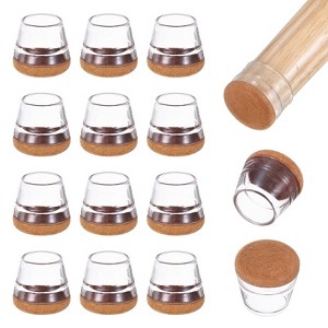 Unique Bargains Silicone Cups Chair Leg Floor Protectors Hardwood Floors 16 Pcs - 1 of 4