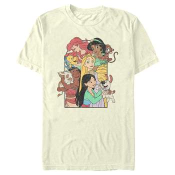 Men\'s Aladdin Character T-shirt Target Frame 
