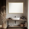 Amanti Art Incline Non-Beveled Wood Framed Bathroom Vanity Wall Mirror - 4 of 4