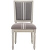 Buchanan 19" H French Brasserie Rectangle Side Chair (Set of 2) - FOX6229 - Safavieh Couture - 2 of 4
