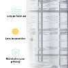 HLC.ME Broadway Stripe Decorative Semi Sheer Light Filtering Grommet Window Treatment Curtain Panels - Set of 2 - 3 of 4