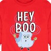 Boys' - SpongeBob SquarePants - Hey Boo Long Sleeve Graphic T-Shirt - 2 of 4