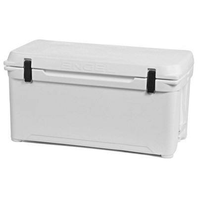 Engel Coolers 76 Quart 96 Can High Performance Roto Molded Ice Cooler, White