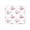 Hudson Baby Infant Girl Cotton Flannel Receiving Blankets, Floral Fox, One Size - 3 of 4