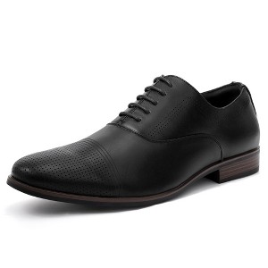 Men's Shoes Closed Lace Leather Shoes Business Formal Shoes - 1 of 4