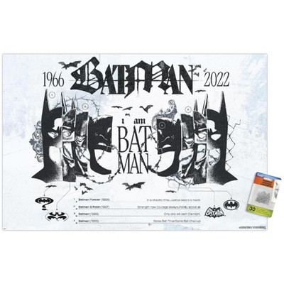 Trends International DC Comics Batman: 85th Anniversary - Masks Unframed Wall Poster Prints