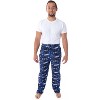 Marvel Men's Venom Vintage Character Adult Sleep Lounge Pajama Pants Blue - 4 of 4