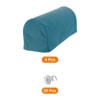 Unique Bargains Stretchy Anti-Slip Sofa Couch Armchair Covers with Pins 4 Pcs - 3 of 4