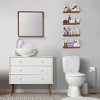 Sorbus 4 Pack Wall Mounted Floating Shelves - for storage and displaying showpieces, home decor items, and other prized possessions - 3 of 4