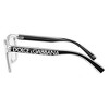 Dolce & Gabbana DG 5101 3133 Unisex Square Eyeglasses Crystal 52mm - 3 of 3