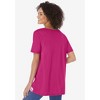 Woman Within Women's Plus Size Layered-Look Print Tunic - 3 of 4