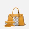 MKF Collection Christine Circular Print Vegan Leather Satchel Bag for Women with Matching Wallet by Mia K - 2 of 4