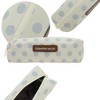 Unique Bargains Pencil Case Large Capacity Dots Design for Office Organizer - 3 of 4