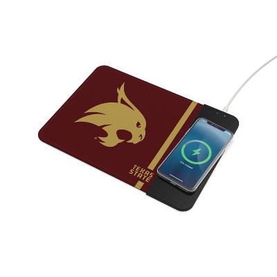 NCAA Texas State Bobcats Wireless Charging Mousepad