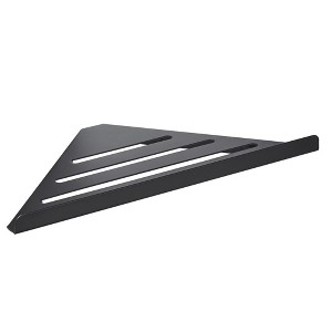 BWE Wall Mount 7.7 in. W x 12 in. D Triangular Bathroom Corner Shelf Shower Shelf Decorative Wall - 1 of 4