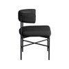 Meridian Furniture,Rivage Durable Linen Textured Fabric Dining Chair, Set of 2 - 4 of 4