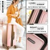 TravelArim Luggage Sets, Suitcase with Spinner Wheels, Durable Hard Shell Suitcase Set, Expandable Travel Suitcases - 2 of 4