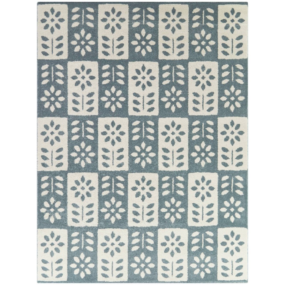 Photos - Area Rug Balta Rugs 7'10"x10' Karol Floral Teen Rug Blue