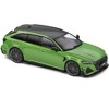 2022 Audi ABT RS 6-R Java Green Metallic with Black Top 1/43 Diecast Model Car by Solido - 4 of 4