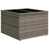 vidaXL 7 Piece Patio Sofa Set with Cushions - Gray With Table - 4 of 4