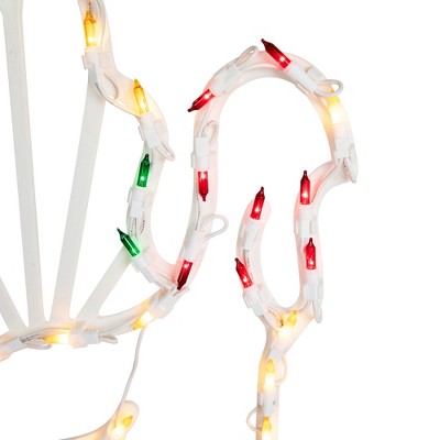Multi-Color LED Turkey Thanksgiving Wall Mounted Decoration