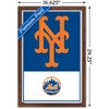 Trends International MLB New York Mets - Logo 22 Framed Wall Poster Prints - 3 of 4