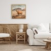 Stupell Industries Cow Of The Desert Floating Frame Canvas Art - 3 of 4