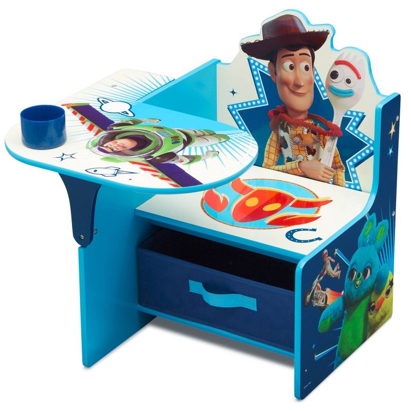 Disney Pixar Toy Story 4 Kids&#39; Chair Desk with Storage Bin - Delta Children, 1 of 10