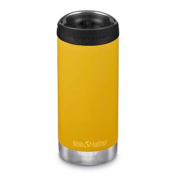 Klean Kanteen 32 fl oz Stainless Steel Insulated Water Bottle Chug Cap  Marigold