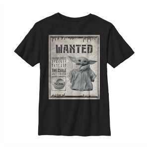 Boy's Star Wars The Mandalorian The Child Wanted Unknown Species T-Shirt - 1 of 4