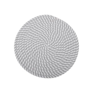 Unique Bargains Trivet Round Rope Woven Mat Cotton Non-woven Fabric 8.66"x8.66"x0.31" - 1 of 3