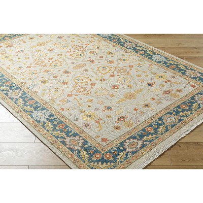 Hauteloom Yenimahalle Wool Living Room, Bedroom Area Rug - Traditional