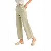 Women's Washed Cotton Button Detail Pants - MIOU MUSE - 3 of 4