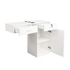 Salon Station, Wall Mount Styling Salon Stations, Minimalist Wall Mounted Barber Shampoo Station Storage Cabinet - 3 of 4