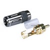 Monoprice Gold Plated RCA Plug | Metal Connector Body - 2 of 3