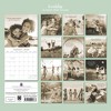 2026 Square Wall Calendar, Friendship, 16-Month Lifestyles Theme with 180 Reminder Stickers (30x30 cm) - 4 of 4