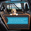 JOEJOY Back Seat Extender for Dogs,Dog Car Seat Cover for Back Seat,Sturdy Hollow Board Dog Hammock Holds 280lbs,Travel Dog Bed,52"*63" - 4 of 4