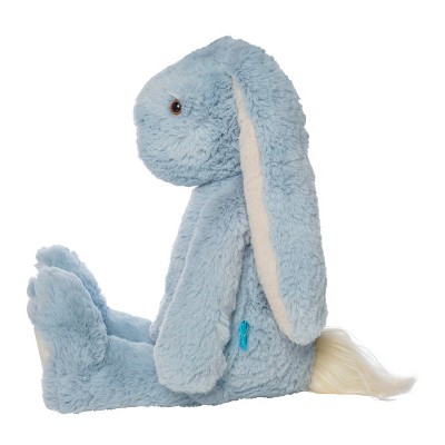 Blue and Light Apricot 12" Plush Snuggle Bunny