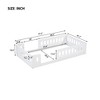 Twin Size Wood Platform Bed with Guardrail for Bedroom - 4 of 4