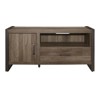 Lexicon Dogue 51" Transitional Wood TV Stand in Brown and Gunmetal - 3 of 4