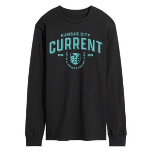 - National Women's Soccer League - Kansas City Current Indsutrial Long Sleeve Graphic T-Shirt - 1 of 1