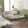 Streamdale Twin over Twin Bunk Bed with Vent Board and Trundle - 3 of 4