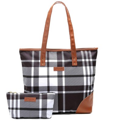 Jadyn Liliana Women's Tote Bag - Plaid : Target